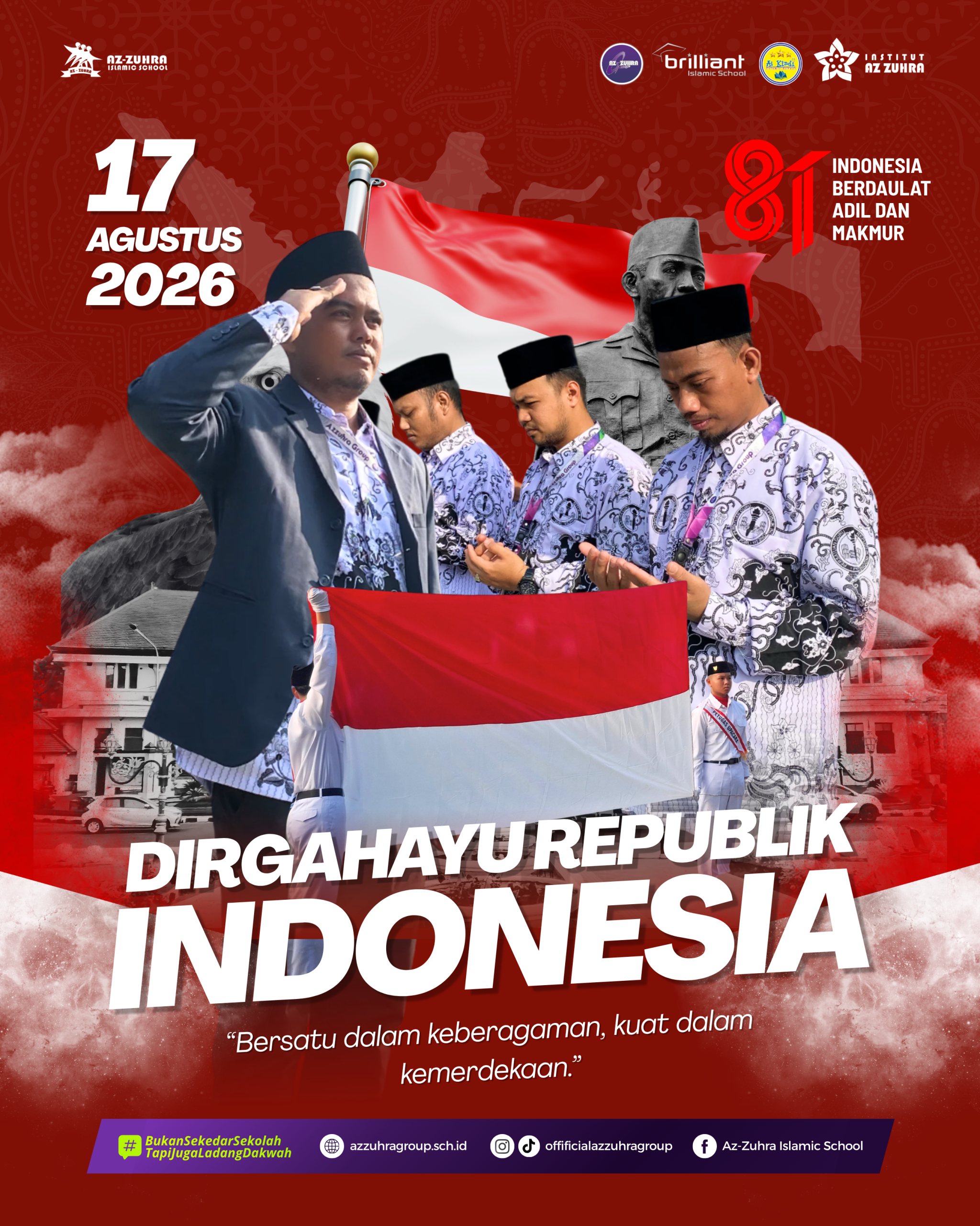 Menyambut Hari Kemerdekaan Republik Indonesia ke-81