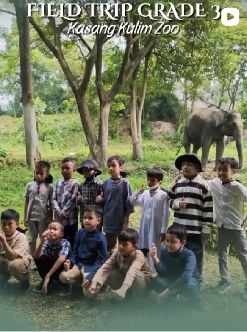 Keseruan Field Trip Kelas 3 SD Brilliant Islamic School: Belajar dan Berinteraksi Langsung dengan Satwa di Kasang Kulim Zoo