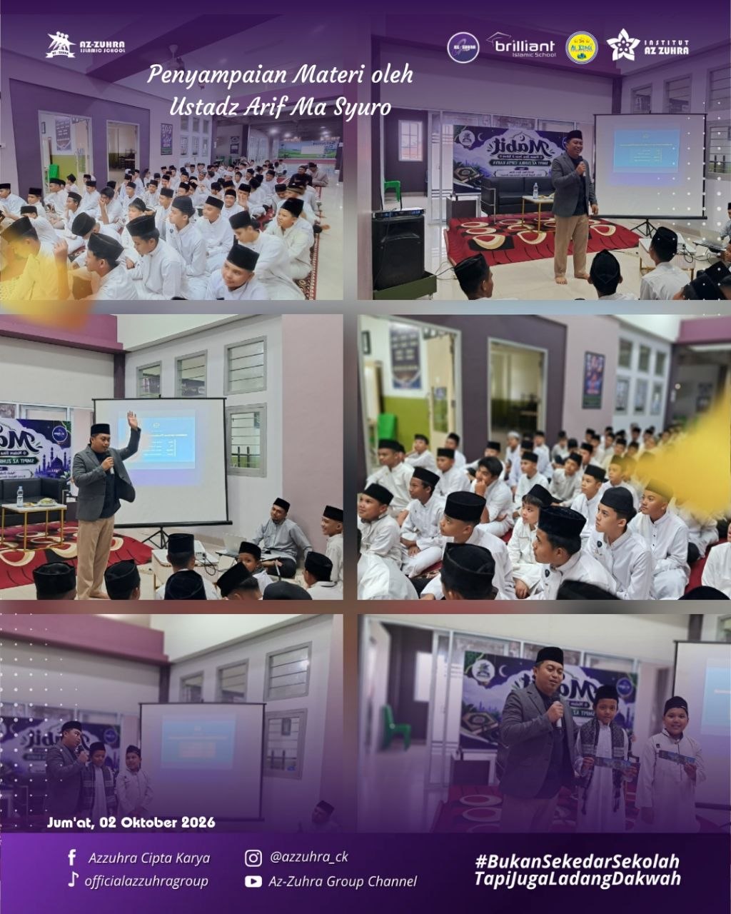 Membentuk Generasi Keren dan Berkah: Catatan Seru dan Penuh Makna Mabit Siswa-Siswi SMP IT Az-Zuhra Cipta Karya