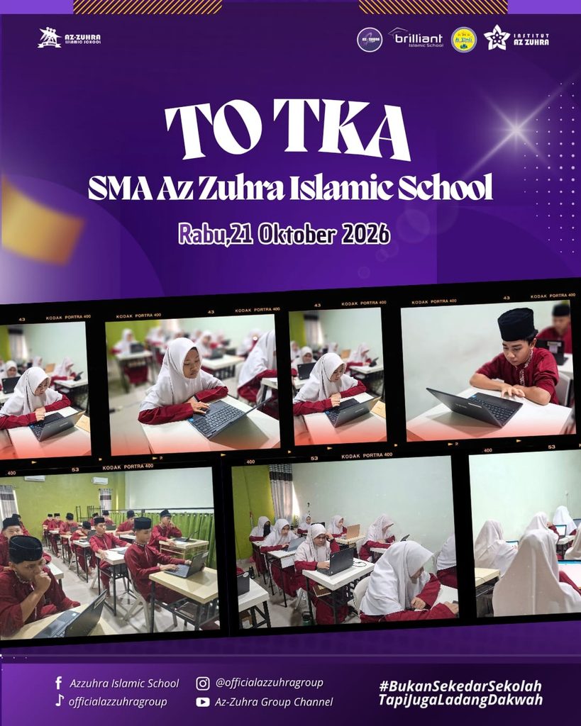 SMA Az Zuhra Islamic School Matangkan Persiapan TKA Bersama Ruangguru Setelah Gelar Rangkaian Simulasi